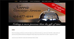 Desktop Screenshot of norrisconcierge.com